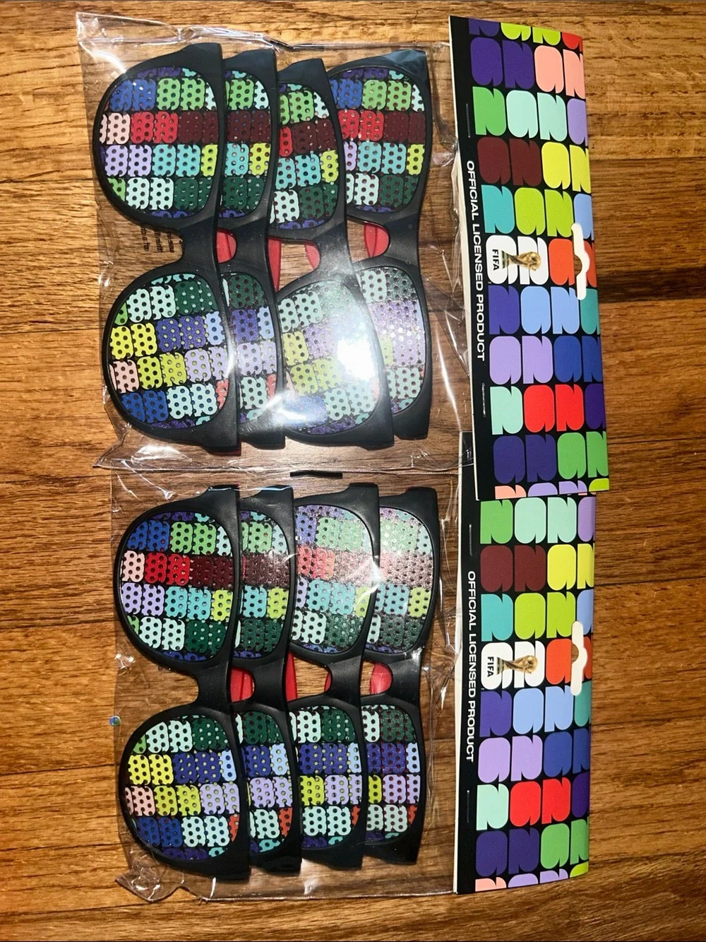 FIFA World Cup Billboard Glasses / 8 Total NWT